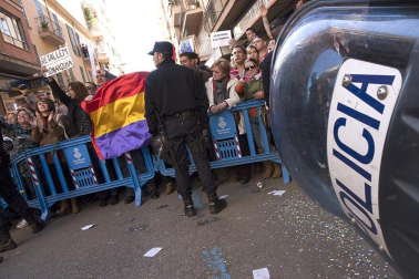 Varias imágenes de la llegada de Urdangarín a los juzgados de Palma