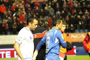 Imágenes del partido entre Osasuna y Granada en el Reyno