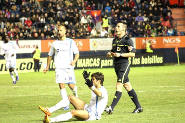 Imágenes del partido entre Osasuna y Granada en el Reyno