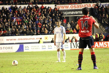 Imágenes del partido entre Osasuna y Granada en el Reyno