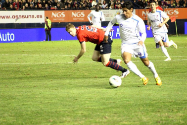 Imágenes del partido entre Osasuna y Granada en el Reyno