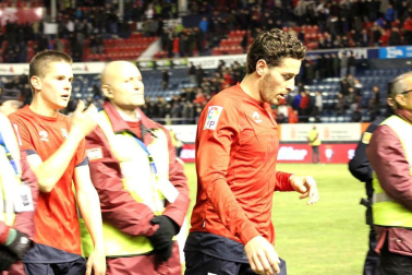 Imágenes del partido entre Osasuna y Granada en el Reyno