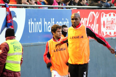 Imágenes del partido entre Osasuna y Granada en el Reyno
