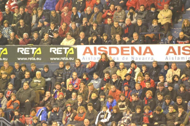 Los aficionados de Osasuna han disrutado con la victoria de su equipo ante el Athletic