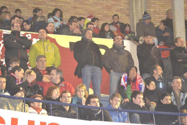 Los aficionados de Osasuna han disrutado con la victoria de su equipo ante el Athletic