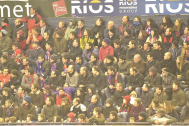 Los aficionados de Osasuna han disrutado con la victoria de su equipo ante el Athletic