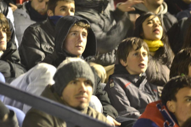 Los aficionados de Osasuna han disrutado con la victoria de su equipo ante el Athletic