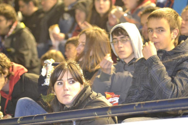 Los aficionados de Osasuna han disrutado con la victoria de su equipo ante el Athletic