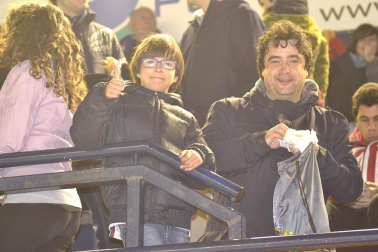 Los aficionados de Osasuna han disrutado con la victoria de su equipo ante el Athletic