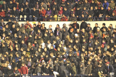 Los aficionados de Osasuna han disrutado con la victoria de su equipo ante el Athletic