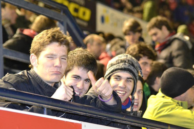Los aficionados no pudieron presenciar ningún gol este martes en el Reyno de Navarra.