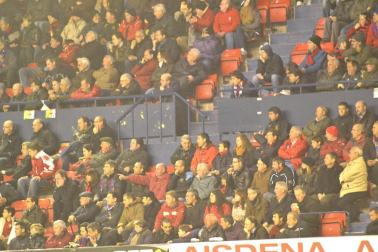Los aficionados no pudieron presenciar ningún gol este martes en el Reyno de Navarra.