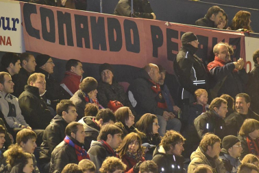 Los aficionados no pudieron presenciar ningún gol este martes en el Reyno de Navarra.