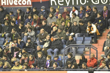 Los aficionados no pudieron presenciar ningún gol este martes en el Reyno de Navarra.