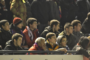 Los aficionados no pudieron presenciar ningún gol este martes en el Reyno de Navarra.