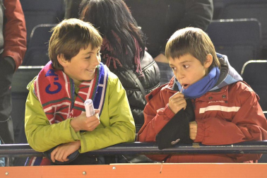 Los aficionados no pudieron presenciar ningún gol este martes en el Reyno de Navarra.