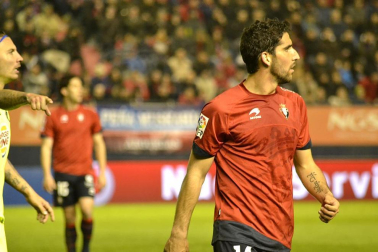Imágenes del partido entre Osasuna y Getafe, que ha terminado con empate a cero en el marcador.