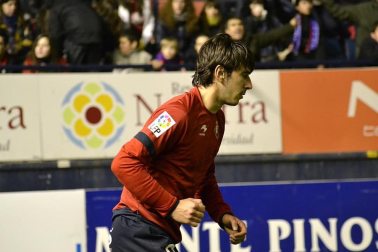 Imágenes del partido entre Osasuna y Getafe, que ha terminado con empate a cero en el marcador.
