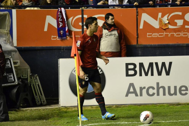 Imágenes del partido entre Osasuna y Getafe, que ha terminado con empate a cero en el marcador.