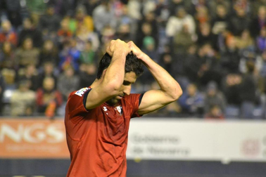 Imágenes del partido entre Osasuna y Getafe, que ha terminado con empate a cero en el marcador.