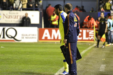 Imágenes del partido entre Osasuna y Getafe, que ha terminado con empate a cero en el marcador.