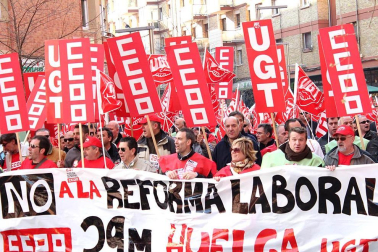Imágenes de la Huelga General en Pamplona y Comarca