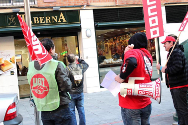 Imágenes de la Huelga General en Pamplona y Comarca