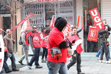 Imágenes de la Huelga General en Pamplona y Comarca