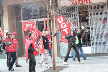 Imágenes de la Huelga General en Pamplona y Comarca