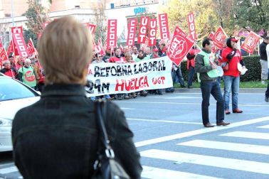 Imágenes de la Huelga General en Pamplona y Comarca