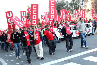 Imágenes de la Huelga General en Pamplona y Comarca