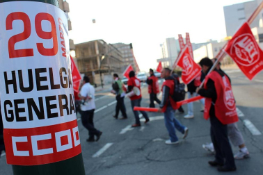 Imágenes de la Huelga General en Pamplona y Comarca