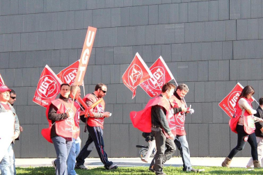 Imágenes de la Huelga General en Pamplona y Comarca
