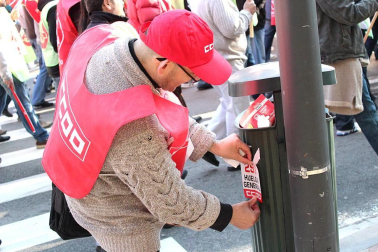 Imágenes de la Huelga General en Pamplona y Comarca