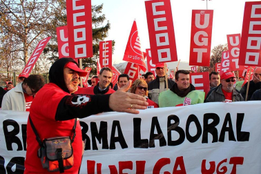 Imágenes de la Huelga General en Pamplona y Comarca