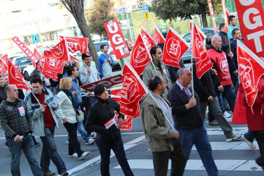 Imágenes de la Huelga General en Pamplona y Comarca