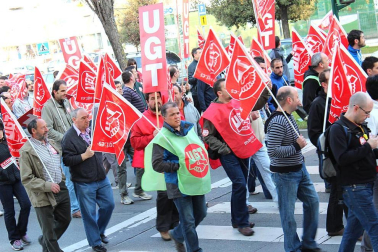 Imágenes de la Huelga General en Pamplona y Comarca