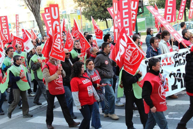 Imágenes de la Huelga General en Pamplona y Comarca