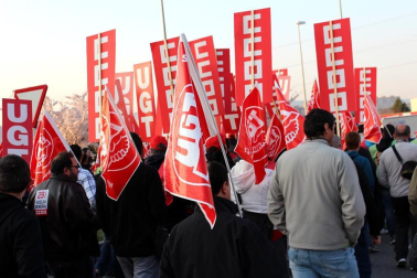 Imágenes de la Huelga General en Pamplona y Comarca