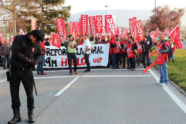 Imágenes de la Huelga General en Pamplona y Comarca