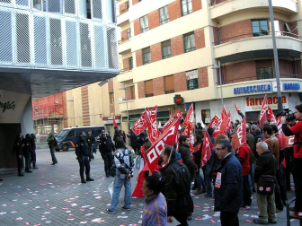 Imágenes de la Huelga General en Pamplona y Comarca