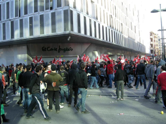 Imágenes de la Huelga General en Pamplona y Comarca