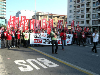 Imágenes de la Huelga General en Pamplona y Comarca