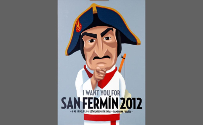 Carteles finalistas de San Fermín 2012