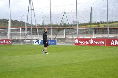 Imágenes del entrenamiento de Osasuna en Tajonar