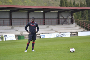 Imágenes del entrenamiento de Osasuna en Tajonar