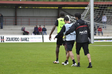 Imágenes del entrenamiento de Osasuna en Tajonar
