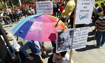 Imágenes de las concentraciones en las principales ciudades españolas, con motivo del Día del Trabajador