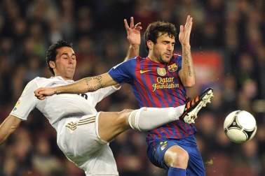 Imágenes del partido de vuelta en los cuatro de final de la Copa del Rey, disputado entre el Barcelona y el Real Madrid en el Camp Nou.