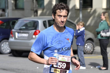 Imágenes de la Media Maratón que ha tenido lugar este domingo en Pamplona
